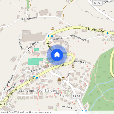 Friedberg 1316, 9427 Wolfhalden, 9427