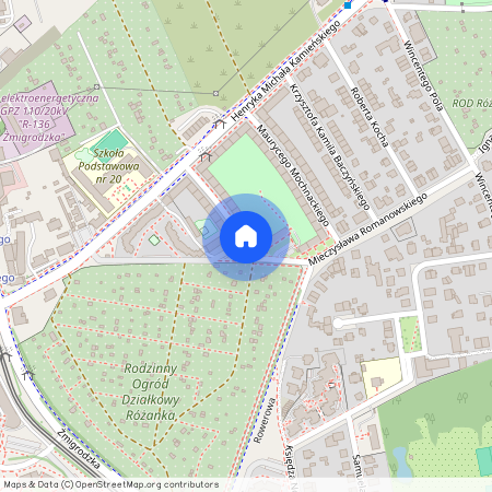 ul. Mieczysława Romanowskiego, Karłowice, Psie Pole, Wrocław, dolnośląskie