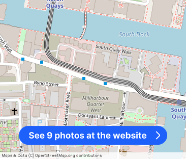 Harcourt Tower, Marsh Wall, Canary Wharf, E14 - Photo 1