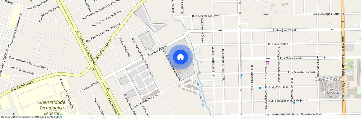Rua Agostinho Brusamolin, 333 - Ap. 507 -5º andar / Bloco 11, Cidade Industrial - Curitiba - PR