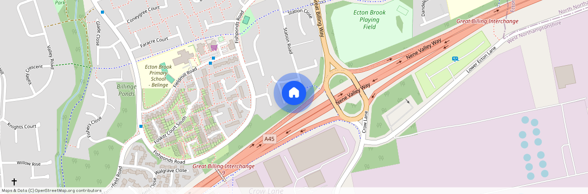 Gervase Square, Great Billing, NN3 9NR