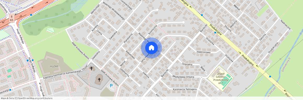 ul. Jana Heweliusza, Bacieczki, Białystok, podlaskie