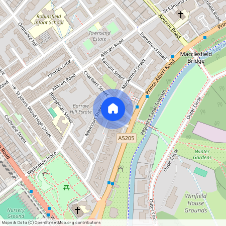 Oslo Court, Prince Albert Road, St John's Wood, London, NW8