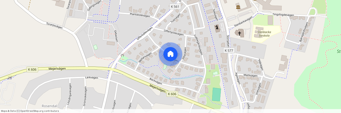 Ekbacksvägen, Asarum