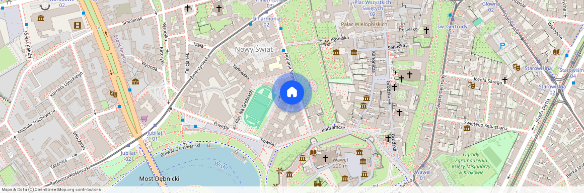 ul. Floriana Straszewskiego, Nowy Świat, Stare Miasto, Kraków, małopolskie