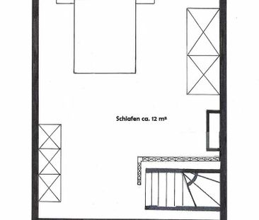 Gemütliche kleine 2-Raum-Maisonette-Wohnung mit Balkon wartet auf D... - Foto 1