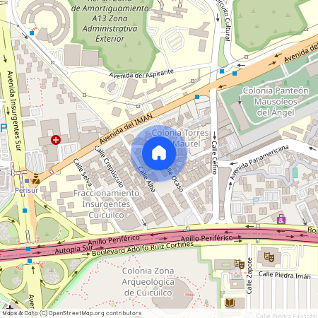 Ocaso 58, Insurgentes Cuicuilco, Coyoacán, 04530 Ciudad de México, CDMX #58, Colonia Insurgentes Cuicuilco, C.P. 04530, Df / Cdmx