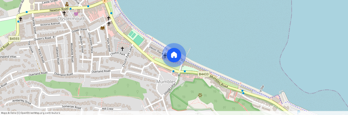 Promenade Terrace, Mumbles, Swansea, SA3