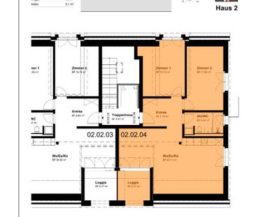 3.5 Zimmer, 83 m², 2. Stock - Photo 5