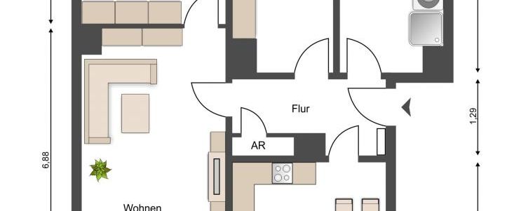 Attraktive 3-Raumwohnung sucht neuen Mieter - Foto 1