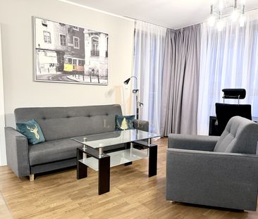 Dwupokojowe mieszkanie na Wilanowie | Balkon - Photo 4