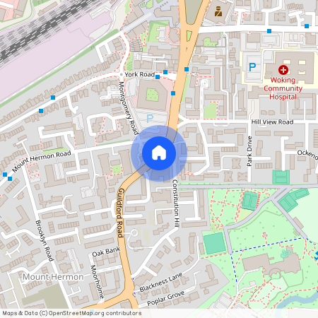Park Heights, Constitution Hill, Woking, GU22 7RT, Woking