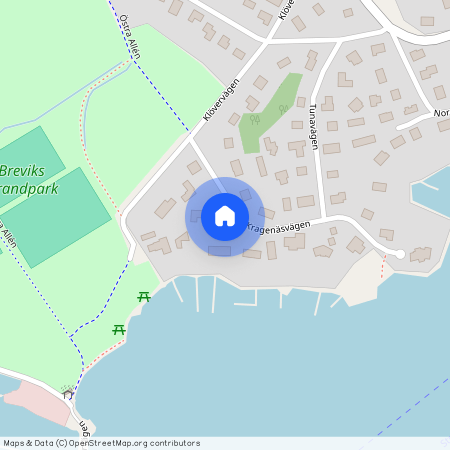 Kragenäsvägen, Lidingö