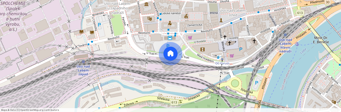 U Trati, Ústí nad Labem - Ústí nad Labem-centrum