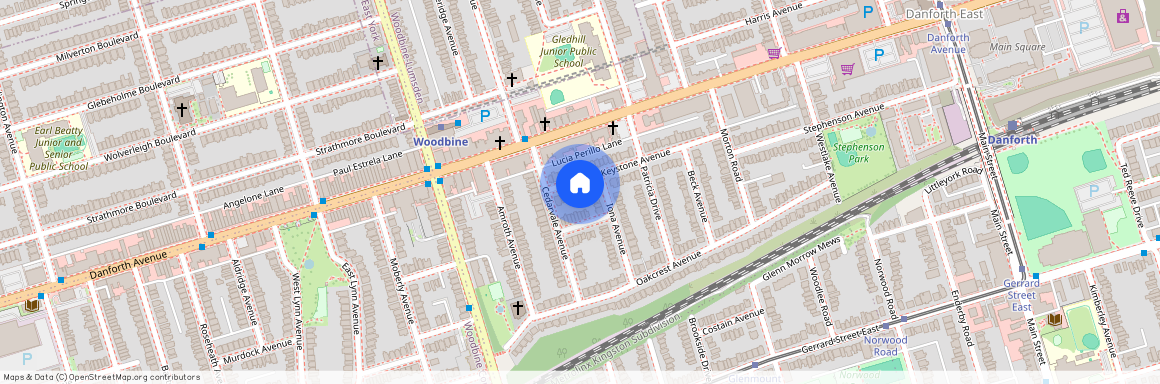 15 Keystone Avenue Unit# Main & 2nd, Toronto