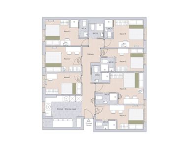 Room with private bathroom and air conditioning in Carabanchel - Photo 5