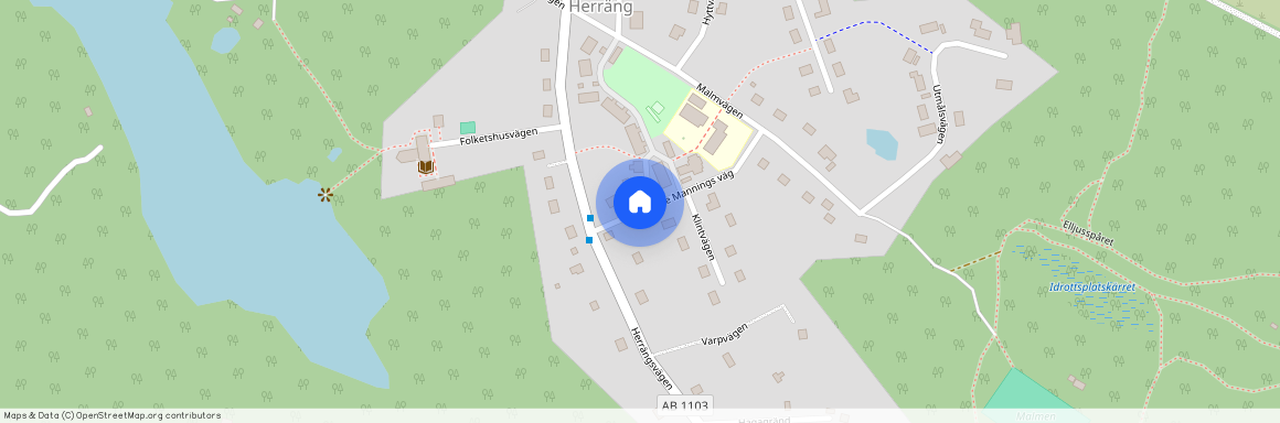 Frankie Manningsväg, Herräng