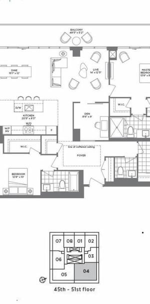 For Lease - 70 Annie Craig Drive Unit# 4604, Toronto, Ontario - Photo 1