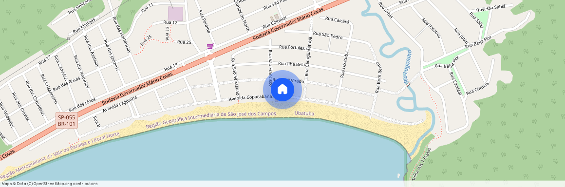Avenida Copacabana, 618, Ubatuba, Ubatuba - SP, 11682-558, Brazil