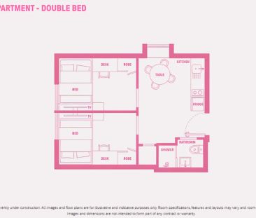 2 Bed Apartment-Double Bed with High Floor - Photo 5