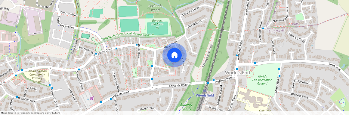 Cedar Close, Burgess Hill