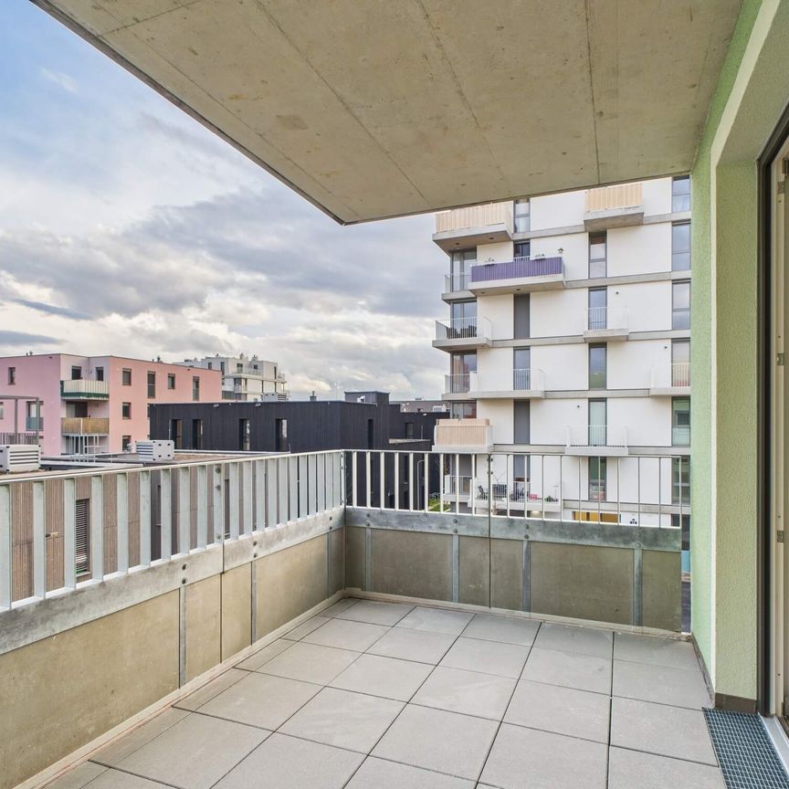 Dein Lebens(t)raum auf 3-Zimmern: Erstbezugswohnung mit Balkon im 3. OG - Foto 1