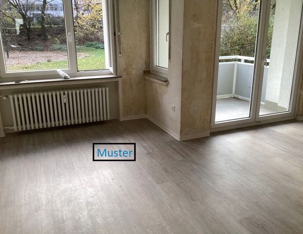 3-Zimmer-Wohnung mit neuem Bad und Balkon im wärmegedämmten Objekt - Foto 1