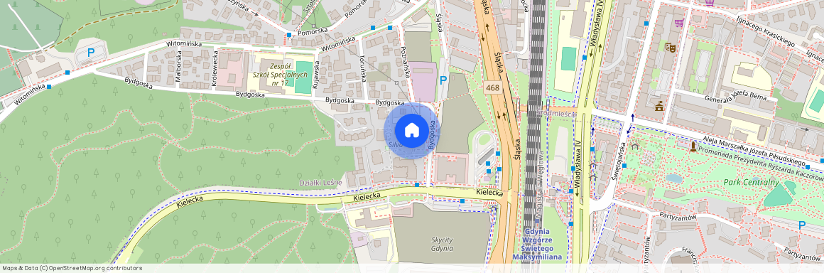 ul. Bydgoska, Działki Leśne, Gdynia, pomorskie