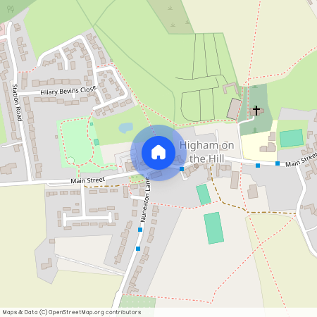 Main Street, Higham on the Hill CV13