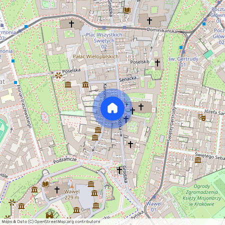 pl. św. Marii Magdaleny, Stare Miasto, Stare Miasto, Kraków, małopolskie