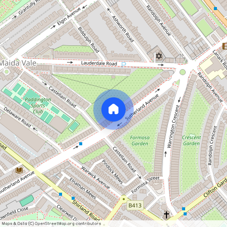 Sutherland Avenue, London, W9
