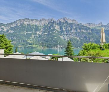 Wohnen am See: Möblierte 2.5 Zi.-Ferienwohnung mit Panorama-Terrass... - Foto 6