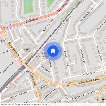 Kelvin Court, Kelvin Drive, St Margarets, TW1