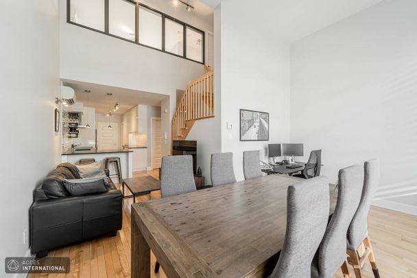 Stunning condo with mezzanine for rent in La Petite-Italie | Accès International - Photo 1