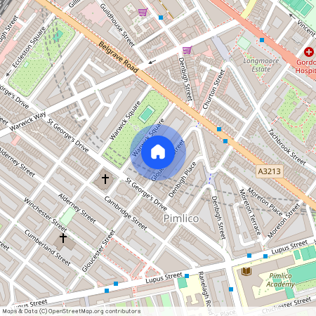 Gloucester Street, Pimlico, London, SW1V