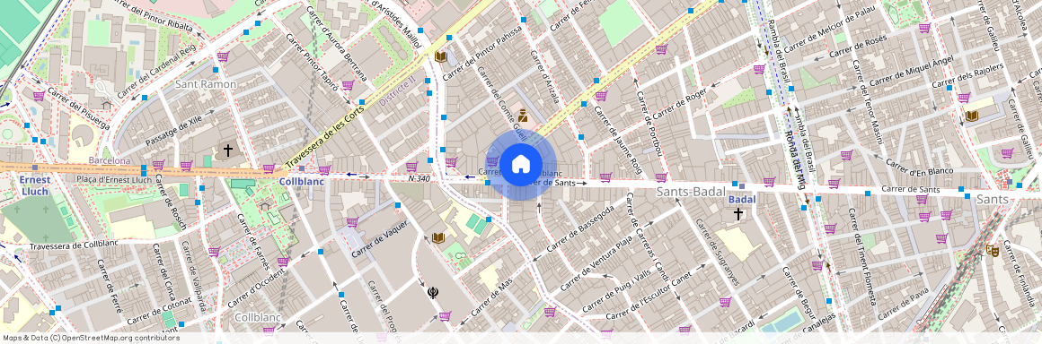 Num 262, Carrer de Sants, 346, 08028 Barcelona, Spain