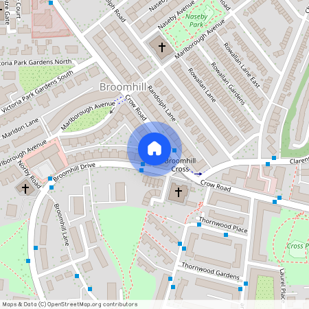 Crow Road, 2/2, Glasgow, Broomhill, G11 7BE