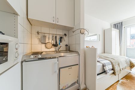 City-Residence: Schweizer Straße: helles, modernes Singleapartment mit Balkon - Photo 3