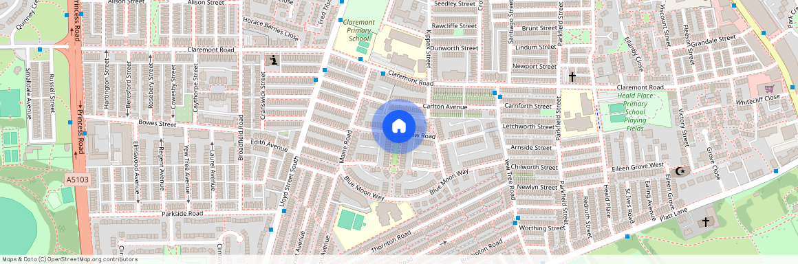 Bilsborrow Road, M14