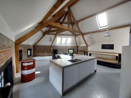 Moderne loft te huur in Olsene – 2 slaapkamers, dressing en garage - Foto 2