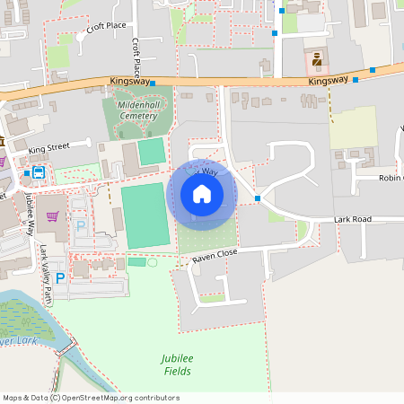 Kingfisher way, Mildenhall, Bury St. Edmunds, Suffolk, IP28