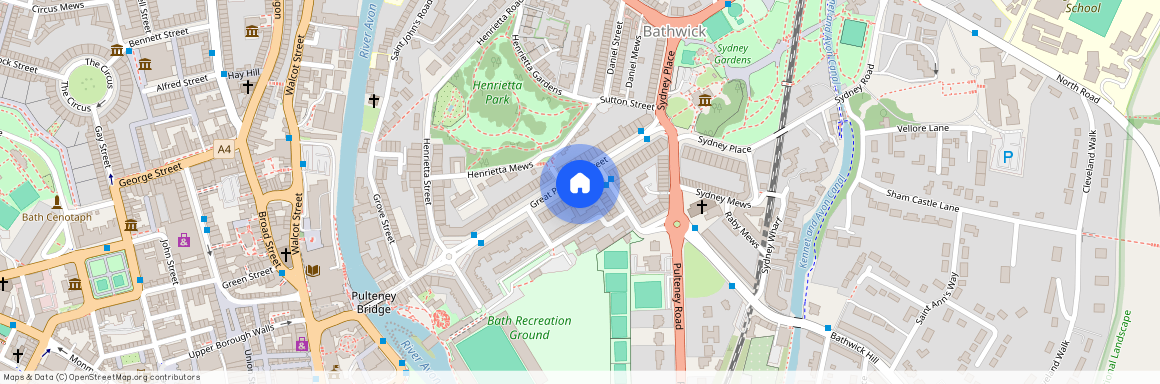 Fitzroy House, 59 Great Pulteney Street, Bath, BA2