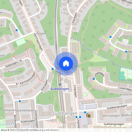 Elin Falks Gata 1, Tallkrogen