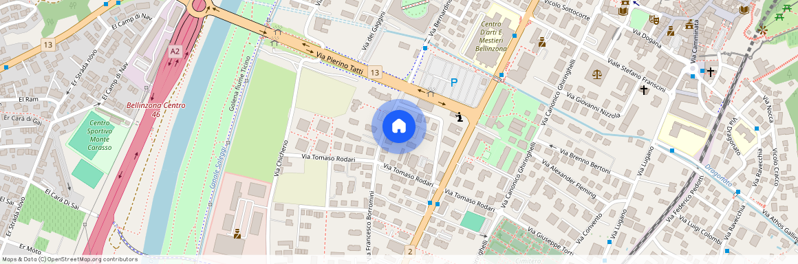 Via F, Borromini 20, 6500 Bellinzona