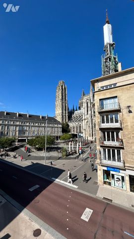 4 PIECES 95M² ROUEN CATHEDRALE CALME LUMINEUX DPE D LOYER 1310€ CC. - Photo 4