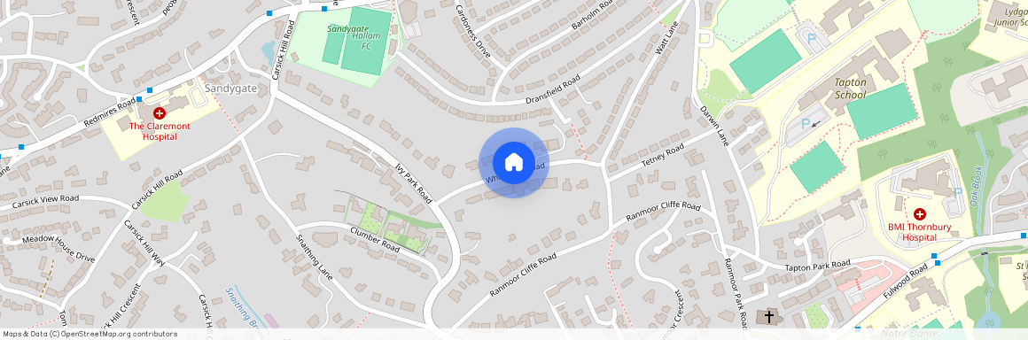 Whitworth Road, S10, Sheffield