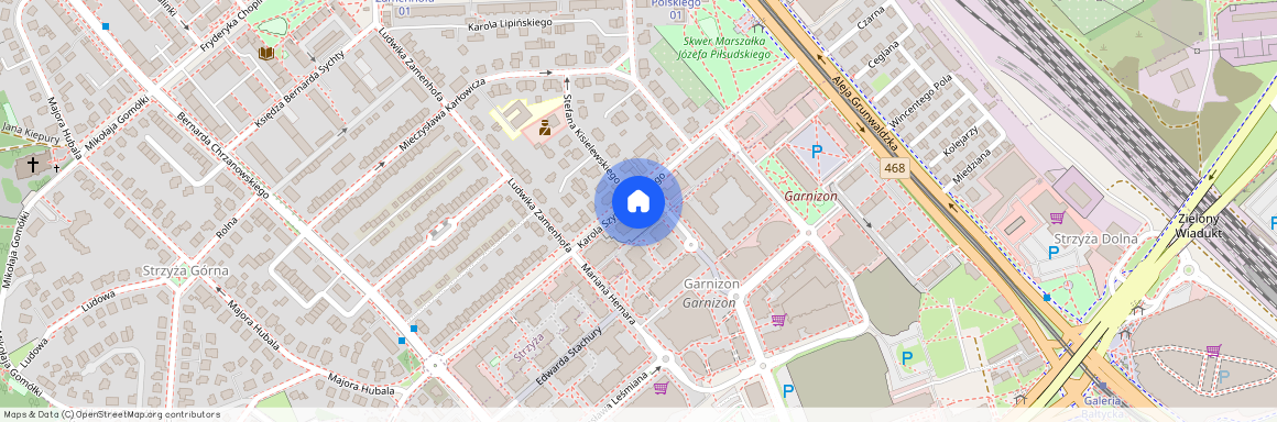 ul. Karola Szymanowskiego, Strzyża, Gdańsk, pomorskie