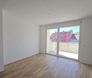 Erstbezug: geförderte 3 Zimmer Wohnung mit Balkon in ruhiger und ze... - Photo 3