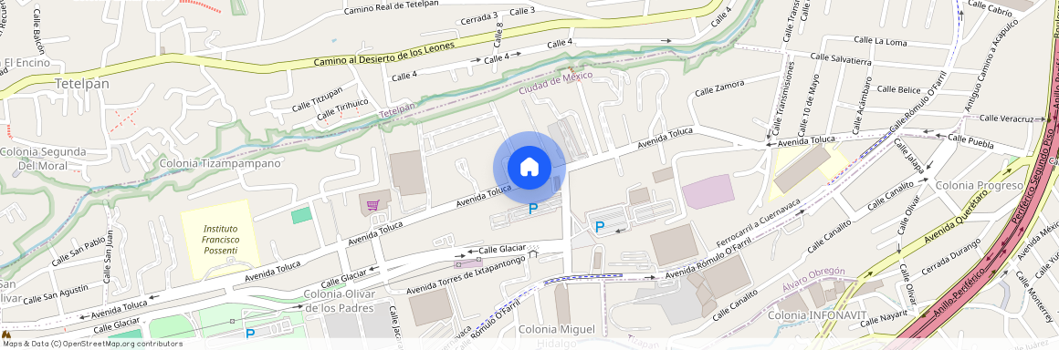 Se departamento Av Toluca 393, Olivar de los Padres, Álvaro Obregón, 01780 Ciudad de México, CDMX #393, Colonia Olivar de los Padres, C.P. 01780, Df / Cdmx