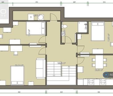 1 bedroom in a flat share to rent - Photo 2